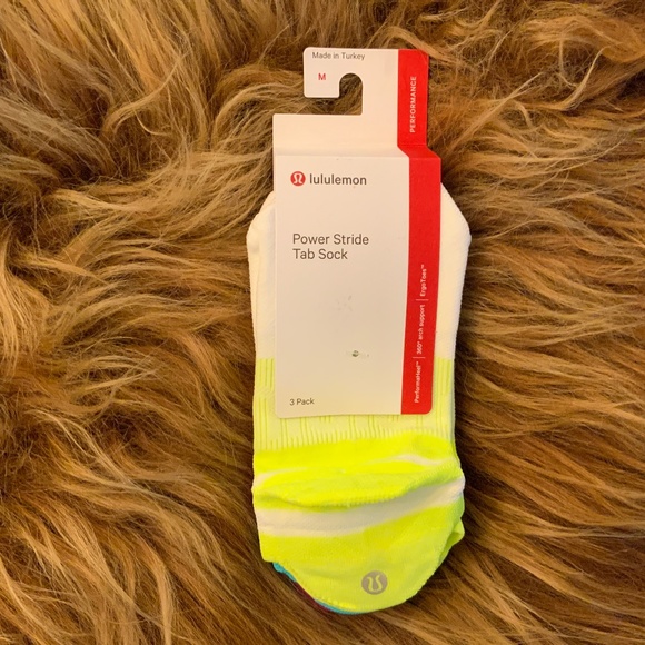 lululemon athletica Accessories - Lululemon Power Stride Tab 3pack Womens Socks